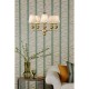 Dar-TIL0535-NER262 - Tilda - Gold 5 Light Pendant with Ivory Linen Shades