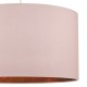 Accessories - Timon - Pink and Copper Fabric Shade for Hanging Pendant Dar-TIM6503 - Timon - Pink and Copper Fabric Shade for Hanging Pendant