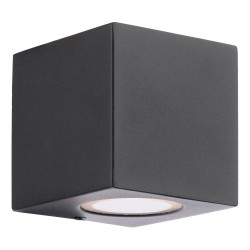 Tiva - Matt Black Wall Lamp IP54