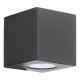 Dar_Vol3-TIV3222 - Tiva - Matt Black Wall Lamp IP54