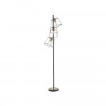 Tower - Black & Copper 3 Light Floor Lamp Tower - Black & Copper 3 Light Floor Lamp