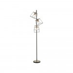 Tower - Black & Copper 3 Light Floor Lamp Tower - Black & Copper 3 Light Floor Lamp