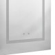 Bathroom Lights - Tupa - Bathroom LED Mirror with Speaker Dar-TUP89 - Tupa - Bathroom LED Mirror with Speaker