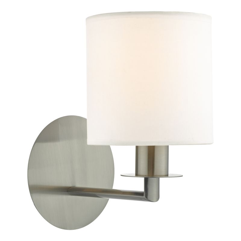 Dar-TYL0738 - Tyler - Satin Nickel Wall Lamp