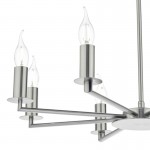 Tyler - Satin Nickel 8 Light Centre Fitting Tyler - Satin Nickel 8 Light Centre Fitting