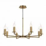 Tyler - Bronze 8 Light Centre Fitting