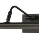 Dar-TYR6622 - Tyrus - Satin Black CCT Picture Light 35 cm