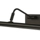 Dar-TYR6922 - Tyrus - Satin Black CCT Picture Light 50 cm