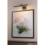 Tyrus - Satin Black CCT Picture Light 50 cm