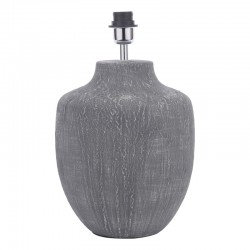 Udine - Base Only - Textured Grey Table Lamp Udine - Base Only - Textured Grey Table Lamp