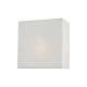 Wall Lights - Urmi - White Faux Silk Shade Wall Lamp Wisebuys-URM0715 - Urmi - White Faux Silk Shade Wall Lamp