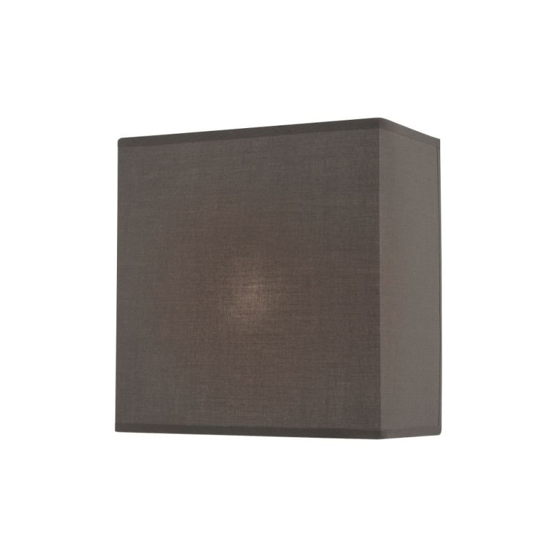 Wall Lights - Urmi - Dark Grey Faux Silk Shade Wall Lamp Wisebuys-URM0739 - Urmi - Dark Grey Faux Silk Shade Wall Lamp