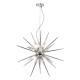 Ceiling Lights - Vasiliy - Polished Chrome & Glass 12 Light Centre Fitting Dar-VAS1250 - Vasiliy - Polished Chrome & Glass 12 Light Centre Fitting
