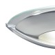 Wall Lights - Via - Satin Chrome with Opal Glass Wall Lamp Dar-VIA0746 - Via - Satin Chrome with Opal Glass Wall Lamp