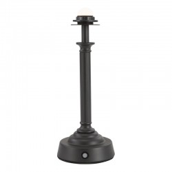 Virgil - Base Only - Rechargeable Matt Black Table Lamp