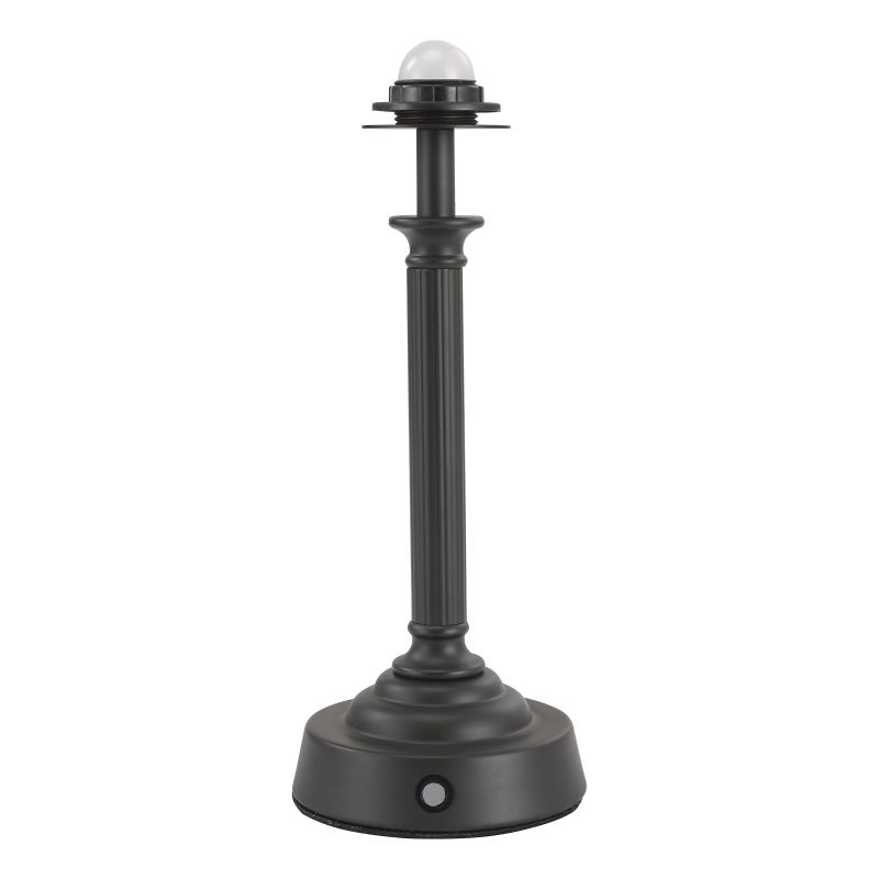 Dar-VIR4222 - Virgil - Base Only - Rechargeable Matt Black Table Lamp
