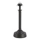 Dar-VIR4222 - Virgil - Base Only - Rechargeable Matt Black Table Lamp