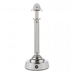 Virgil - Base Only - Rechargeable Nickel Table Lamp Virgil - Base Only - Rechargeable Nickel Table Lamp