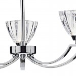 Vito - Crystal Glass with Polish Chrome 3 Light Centre Fitting Vito - Crystal Glass with Polish Chrome 3 Light Centre Fitting