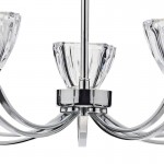 Vito - Crystal Glass with Polish Chrome 5 Light Centre Fitting Vito - Crystal Glass with Polish Chrome 5 Light Centre Fitting