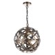 Dar-VOY0164 - Voyage - Antique Copper Ball Bands Hanging Pendant