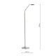 Dar-WEL4946 - Wellington - Satin Chrome LED Floor Lamp