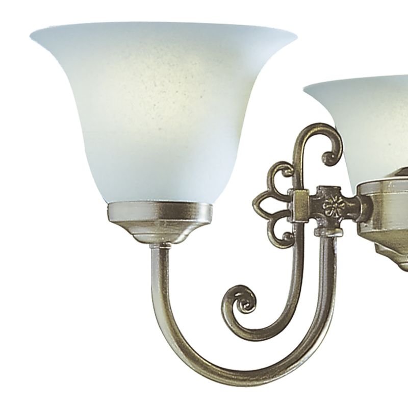 Ceiling Lights - Woodstock - Glass with Antique Brass 3 Light Centre Fitting Dar-WOO0385 - Woodstock - Glass with Antique Brass 3 Light Centre Fitting