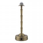 Wyman - Base Only - Rechargeable Matt Antique Brass Bamboo Table Lamp Wyman - Base Only - Rechargeable Matt Antique Brass Bamboo Table Lamp
