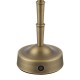 Dar-WYM4075 - Wyman - Base Only - Rechargeable Matt Antique Brass Bamboo Table Lamp