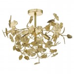 Yadira - Gold Leaves 4 Light Ceiling Lamp Yadira - Gold Leaves 4 Light Ceiling Lamp