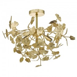 Yadira - Gold Leaves 4 Light Ceiling Lamp Yadira - Gold Leaves 4 Light Ceiling Lamp
