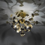 Yadira - Gold Leaves 4 Light Ceiling Lamp Yadira - Gold Leaves 4 Light Ceiling Lamp