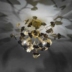 Yadira - Gold Leaves 4 Light Ceiling Lamp Yadira - Gold Leaves 4 Light Ceiling Lamp