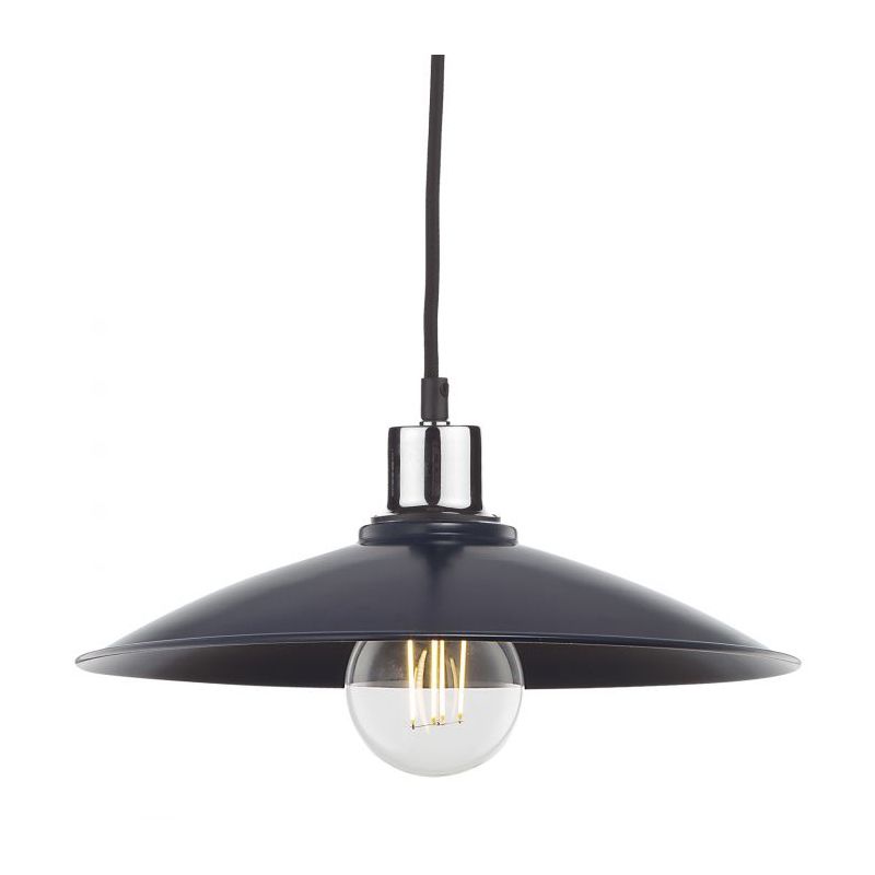 Accessories - Yifat - Dark Blue Metal Shade for Hanging Pendant Dar-YIF6523 - Yifat - Dark Blue Metal Shade for Hanging Pendant