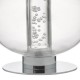 LED Lights - Yomara - LED Transparent Glass with Chrome Table Lamp Dar-YOM4150 - Yomara - LED Transparent Glass with Chrome Table Lamp