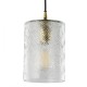Ceiling Lights - Zecchino - Decorative Glass with Matt Brass Pendant Dar-ZEC0140 - Zecchino - Decorative Glass with Matt Brass Pendant