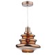 Accessories - Zephyr - Copper Ripple Glass Shade for Hanging Pendant Dar-ZEP6564 - Zephyr - Copper Ripple Glass Shade for Hanging Pendant