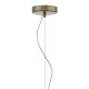 Ceiling Lights - Zula - Transparent Glass with Aged Bronze Hanging Pendant Dar-ZUL0163 - Zula - Transparent Glass with Aged Bronze Hanging Pendant