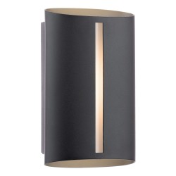 Zuzana - Matt Black Up & Down Wall Lamp IP54