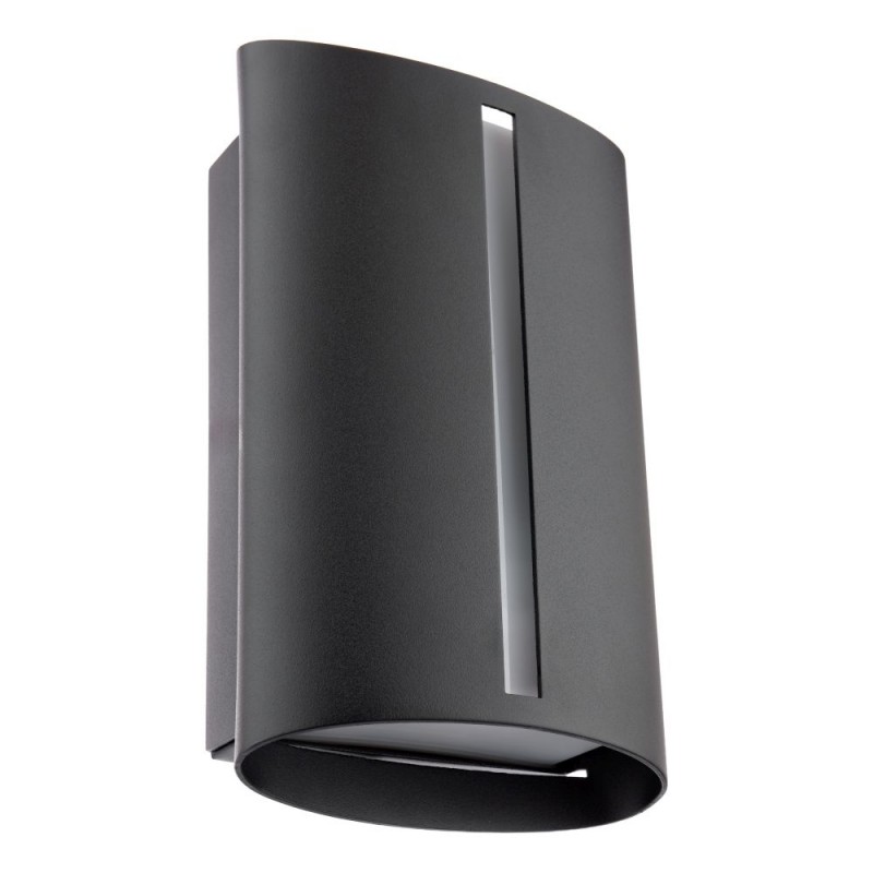 Dar_Vol3-ZUZ2122 - Zuzana - Matt Black Up & Down Wall Lamp IP54