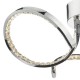 Crystal & Acrylic - Zya - LED Crystal & Chrome 3 Light Ceiling Lamp Dar-ZYA5350 - Zya - LED Crystal & Chrome 3 Light Ceiling Lamp
