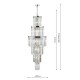 Dar-ANG3308 - Angel - Polished Chrome 28 Light Chandelier with Crystal
