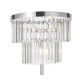 Dar-ANG4908 - Angel - Polished Chrome 6 Light Floor Lamp with Crystal