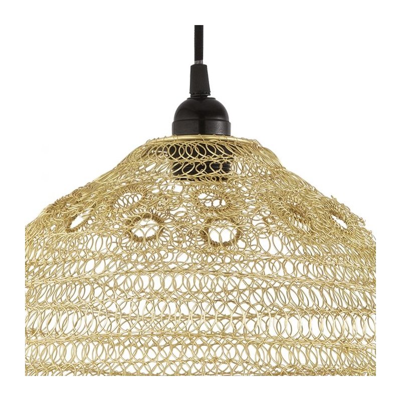 Accessories - Apiary - Swirl and Looped Gold Shade for Hanging Pendant Dar-API6535 - Apiary - Swirl and Looped Gold Shade for Hanging Pendant