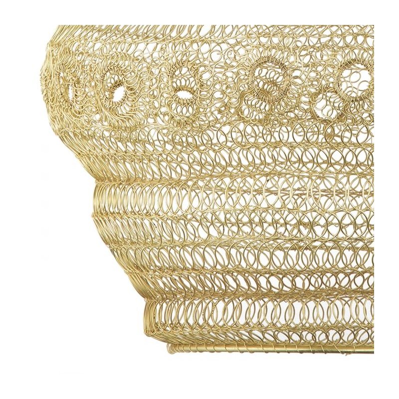Accessories - Apiary - Swirl and Looped Gold Shade for Hanging Pendant Dar-API6535 - Apiary - Swirl and Looped Gold Shade for Hanging Pendant