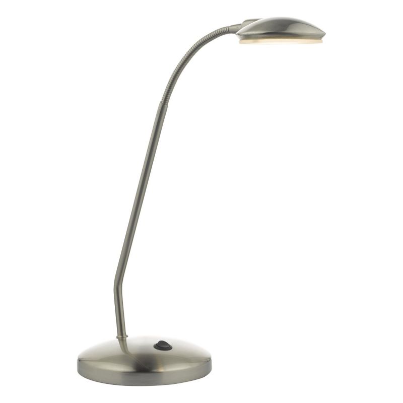 Wisebuys-ARI4046 - Aria - LED Satin Chrome Desk Lamp