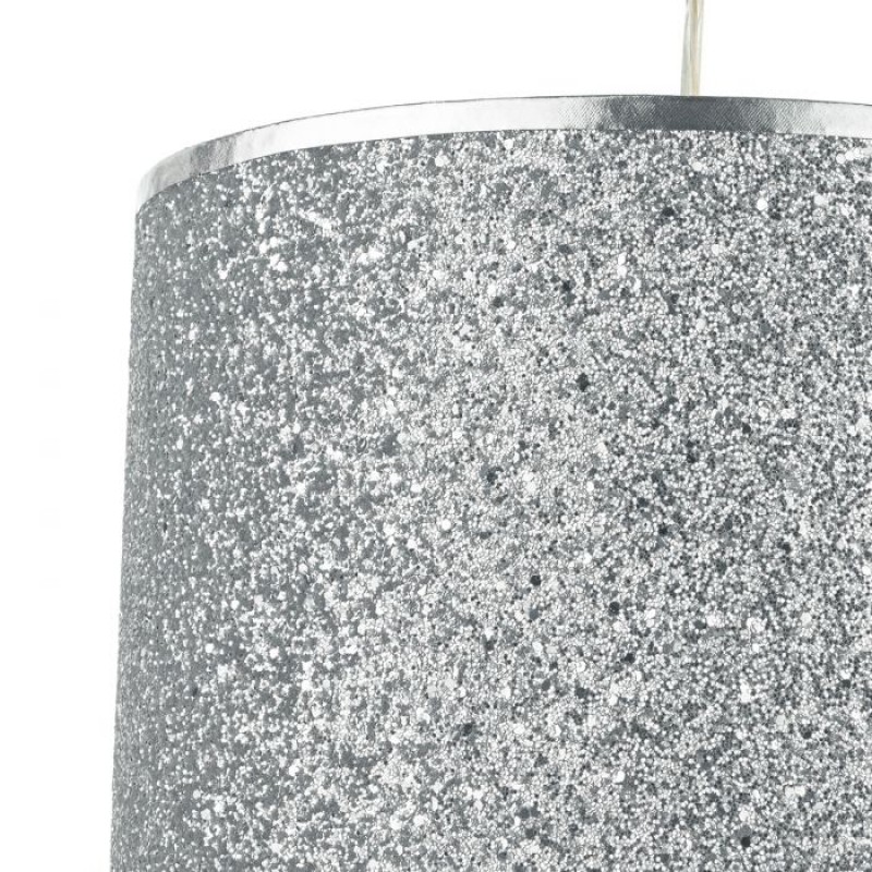 Accessories - Bistro - Silver Glitter Shade for Pendant Wisebuys-BIS6532 - Bistro - Silver Glitter Shade for Pendant