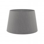 Cezanne - Shade Only - 35 cm Grey Faux Silk Shade