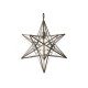 Ceiling Lights - Ilario - Big Star Antique Brass with Glass Hanging Pendant Dar-ILA8675 - Ilario - Big Star Antique Brass with Glass Hanging Pendant