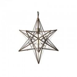 Ilario - Antique Brass Star Pendant - Big Ilario - Antique Brass Star Pendant - Big